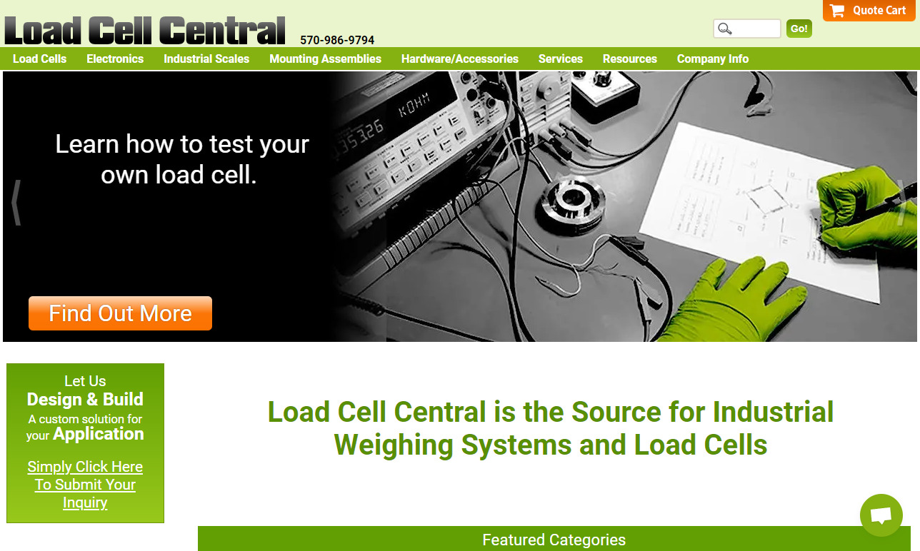 Load Cell Central Load Cell Central